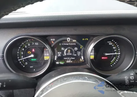 2021 Jeep Wrangler 4Xe Unlimited Sahara 4X4 z USA, uszkodzony, nr VIN 1C4JJXP67MW868827